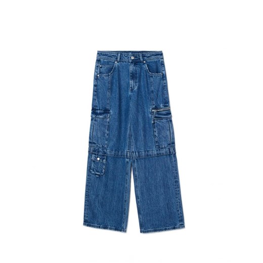 Jeansy damskie Cropp 