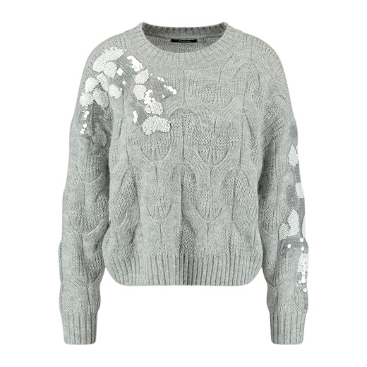 TAIFUN Sweter w kolorze szarym ze sklepu Limango Polska w kategorii Swetry damskie - zdjęcie 166198491
