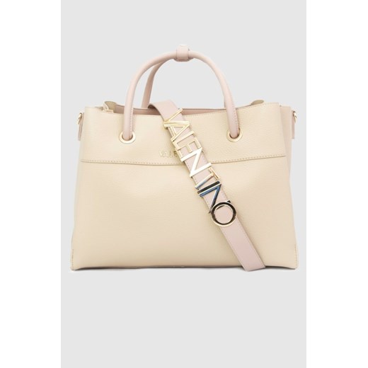 VALENTINO Beżowa shopperka Alexia ze sklepu outfit.pl w kategorii Torby Shopper bag - zdjęcie 166199390