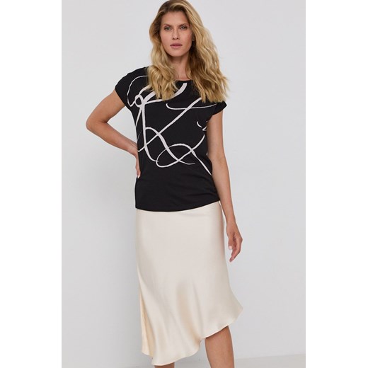 Lauren Ralph Lauren T-shirt 200748765002 damski kolor czarny ze sklepu ANSWEAR.com w kategorii Bluzki damskie - zdjęcie 166202530