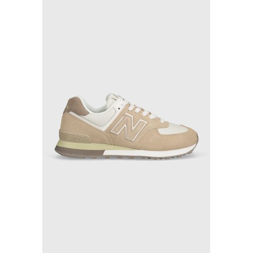 New Balance sneakersy 574 kolor beżowy ze sklepu ANSWEAR.com w kategorii Buty sportowe męskie - zdjęcie 166202791