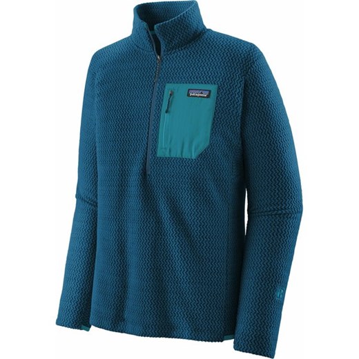 Bluza męska R1 Air Zip-Neck Patagonia ze sklepu SPORT-SHOP.pl w kategorii Bluzy męskie - zdjęcie 166203982