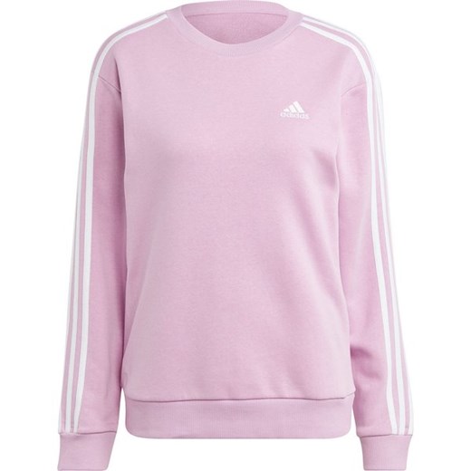 Bluza damska Essentials 3-Stripes Fleece Sweatshirt Adidas ze sklepu SPORT-SHOP.pl w kategorii Bluzy damskie - zdjęcie 166204824