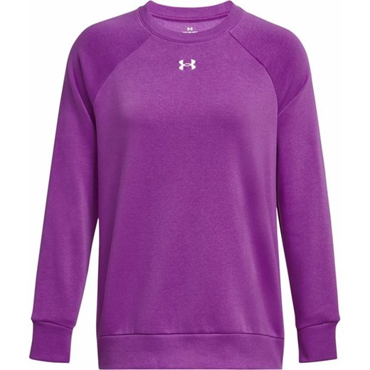 Bluza damska Rival Fleece Crew Under Armour ze sklepu SPORT-SHOP.pl w kategorii Bluzy damskie - zdjęcie 166205390