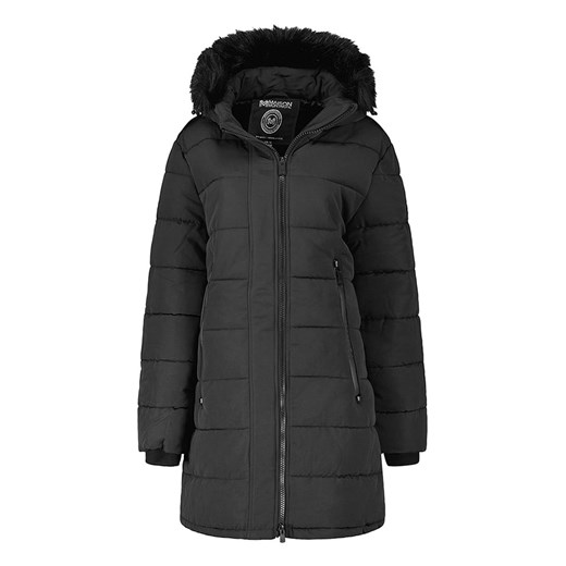 Maison Montaigne Parka "Autruchemai" w kolorze czarnym - id: 13289108 - marki Maison Montaigne - 166205690 Maison Montaigne Parka "Autruchemai" w kolorze czarnym ze sklepu Limango Polska w kategorii Kurtki damskie - zdjęcie 166205690