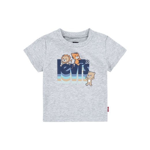 Levi&apos;s Kids Koszulka w kolorze szarym ze sklepu Limango Polska w kategorii Koszulki niemowlęce - zdjęcie 166205994