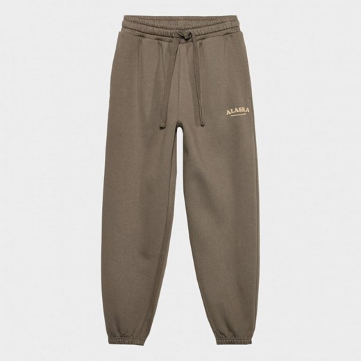 Damskie spodnie dresowe Outhorn OTHAW23TTROF485 - khaki Outhorn M Sportstylestory.com