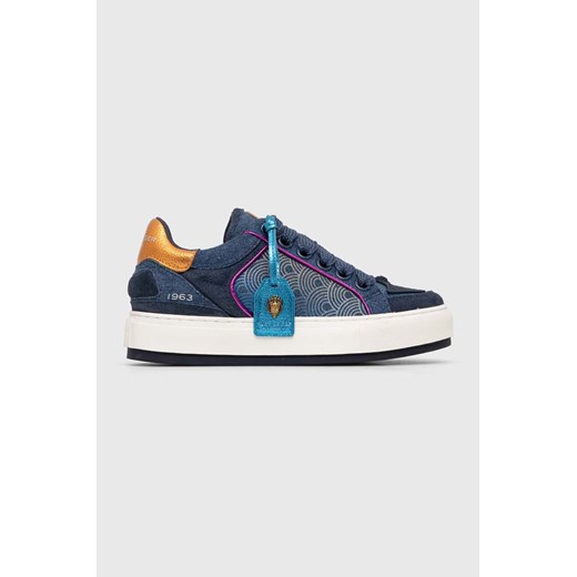 Kurt Geiger London sneakersy Southbank Tag kolor niebieski 493389619 ze sklepu ANSWEAR.com w kategorii Trampki damskie - zdjęcie 166211072