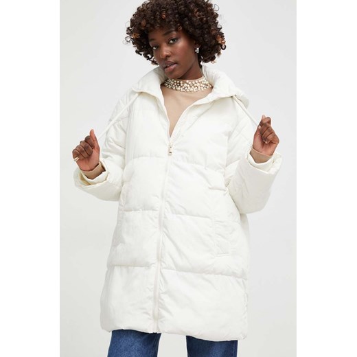 Answear Lab kurtka damska kolor biały zimowa ze sklepu ANSWEAR.com w kategorii Kurtki damskie - zdjęcie 166211454