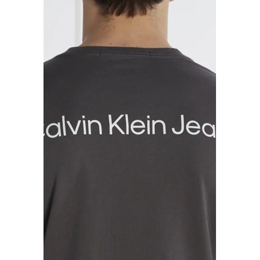 CALVIN KLEIN JEANS Longsleeve INSTITUTIONAL LS GRAPHIC | Regular Fit M okazja Gomez Fashion Store