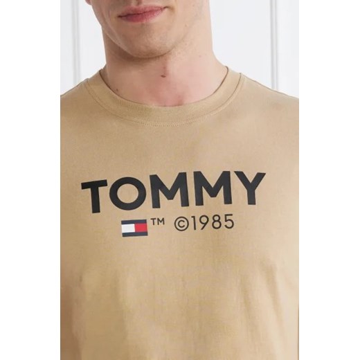 T-shirt męski Tommy Jeans z bawełny 