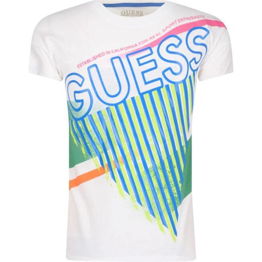 Guess T-shirt | Regular Fit ze sklepu Gomez Fashion Store w kategorii T-shirty chłopięce - zdjęcie 166212613