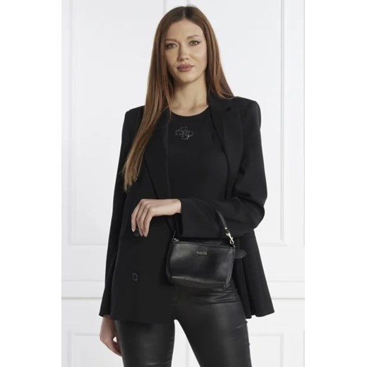 Shopper bag Guess na ramię mieszcząca a4 elegancka matowa