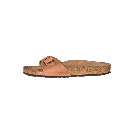 Birkenstock MADRID Kapcie antik braun zalando pomaranczowy Topy dziewczęce