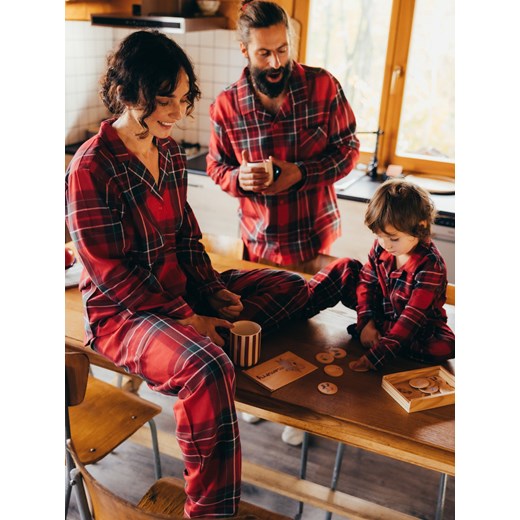 Reserved - Dwuczęściow piżama - czerwony Reserved XL Reserved