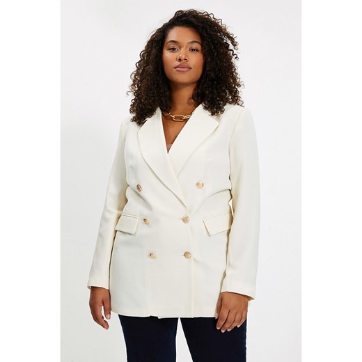 trendyol Blezer w kolorze kremowym ze sklepu Limango Polska w kategorii Marynarki damskie - zdjęcie 166221983