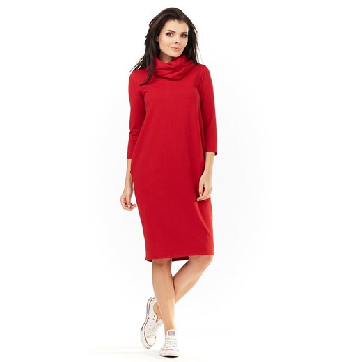 Lou-Lou Sukienka w kolorze czerwonym Lou-lou L/XL wyprzedaż Limango Polska