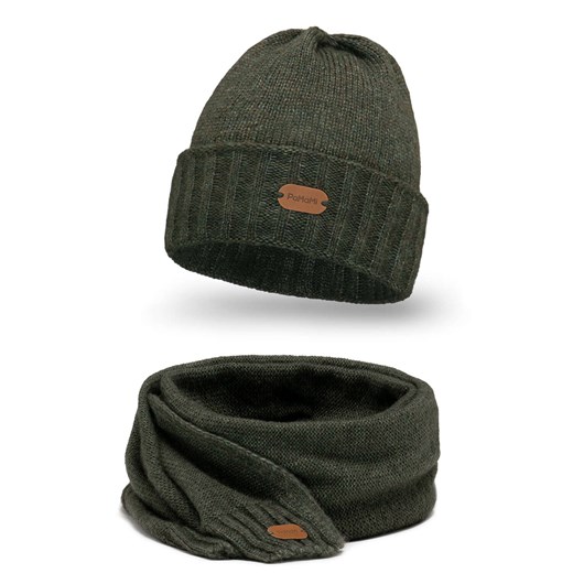 PaMaMi Elisa Premium2Pack ze sklepu JK-Collection w kategorii Komplety czapka i szalik damskie - zdjęcie 166222963