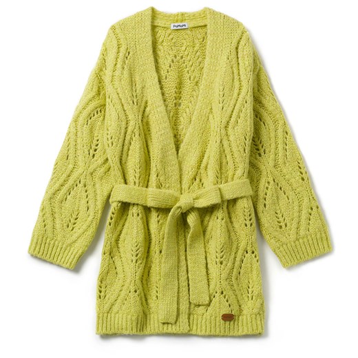 Miękki kardigan z długim rękawem ze sklepu JK-Collection w kategorii Swetry damskie - zdjęcie 166223622