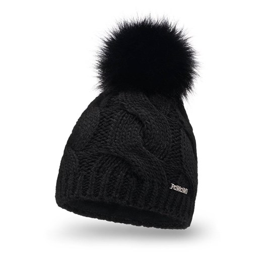 Zimowa czapka damska w warkocze ze sklepu JK-Collection w kategorii Czapki zimowe damskie - zdjęcie 166224550