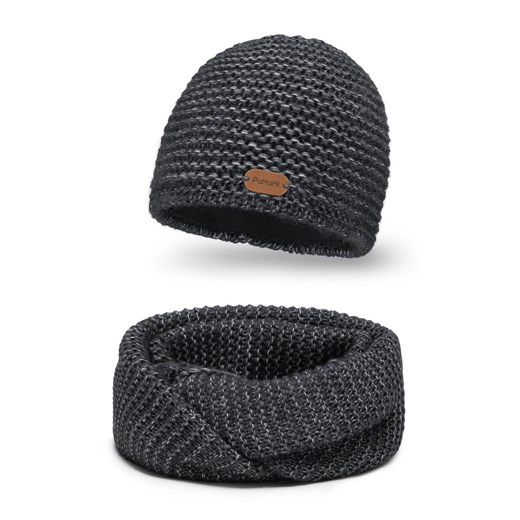 PaMaMi Mirea Premium2Pack ze sklepu JK-Collection w kategorii Komplety czapka i szalik damskie - zdjęcie 166224562