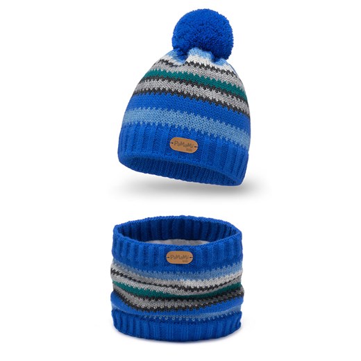 PaMaMi Calathea Warm2Pack ze sklepu JK-Collection w kategorii Komplety czapka i szalik damskie - zdjęcie 166224784