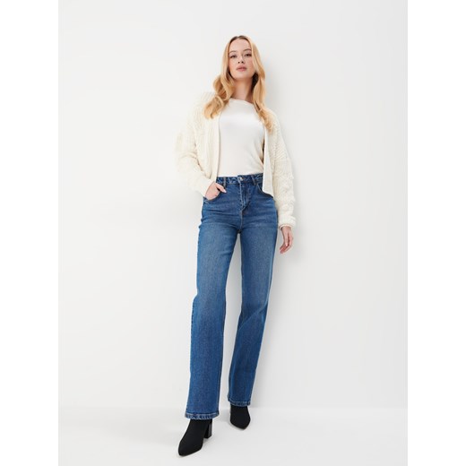 Sweter damski Mohito z okrągłym dekoltem 