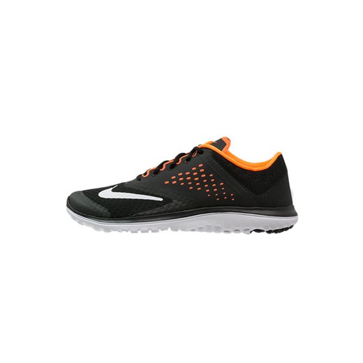 Nike Performance FS LITE RUN 2 Obuwie do biegania Lekkość black/white/total orange zalando czarny do biegania
