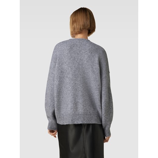 Sweter z dzianiny z dekoltem w serek model ‘Fondy’ XL Peek&Cloppenburg 