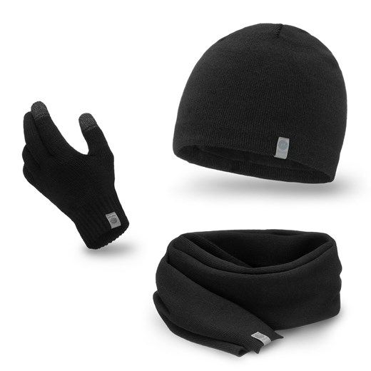 Zimowy komplet męski - czapka, szalik, rękawiczki Pamami Uniwersalny PaMaMi