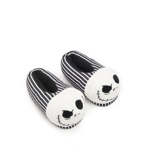 Cropp - Kapcie Miasteczko Halloween - czarny Cropp 38/39 Cropp