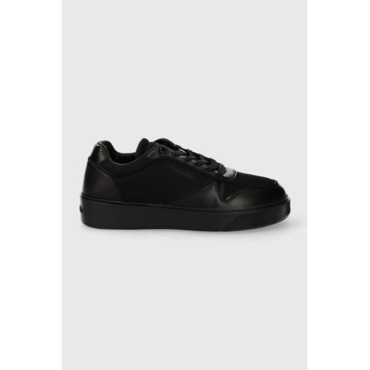 Calvin Klein sneakersy LOW TOP LACE UP W/ STITCH kolor czarny HM0HM01368 ze sklepu ANSWEAR.com w kategorii Buty sportowe męskie - zdjęcie 166240860