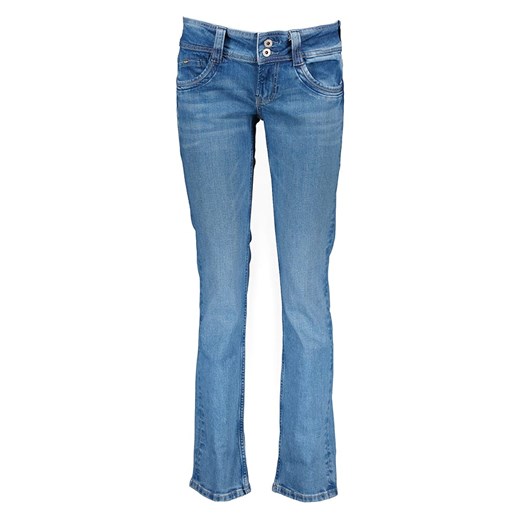 Pepe Jeans Dżinsy - Slim fit - w kolorze niebieskim ze sklepu Limango Polska w kategorii Jeansy damskie - zdjęcie 166241790