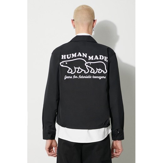 Human Made kurtka Drizzler Jacket męska kolor czarny przejściowa HM26JK004 ze sklepu PRM w kategorii Kurtki męskie - zdjęcie 166245950