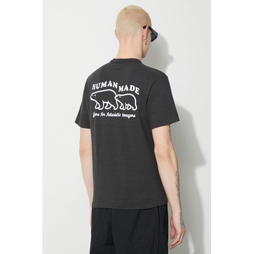 Human Made t-shirt bawełniany Graphic męski kolor czarny z nadrukiem HM26TE010 ze sklepu PRM w kategorii T-shirty męskie - zdjęcie 166245990