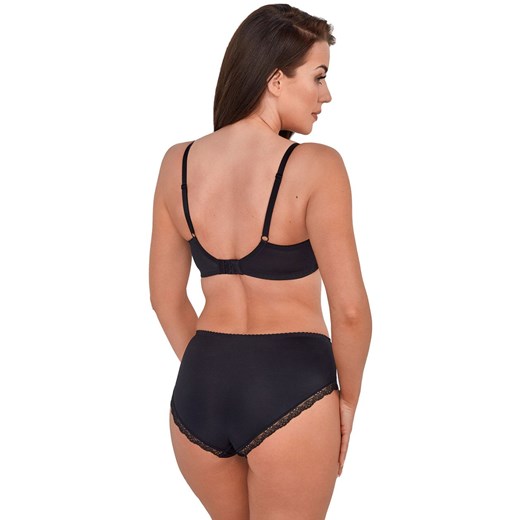 Biustonosz miękki soft Ossie 1223, Kolor czarno-różowy, Rozmiar 80B, Gaia ze sklepu Intymna w kategorii Biustonosze - zdjęcie 166246064