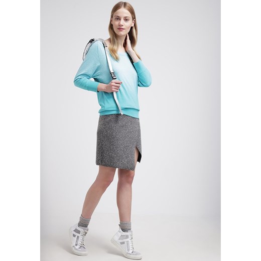 Nike Sportswear Bluzka z długim rękawem light aqua/light retro/white zalando szary bawełna