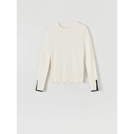 Sinsay - Sweter - kremowy Sinsay L Sinsay