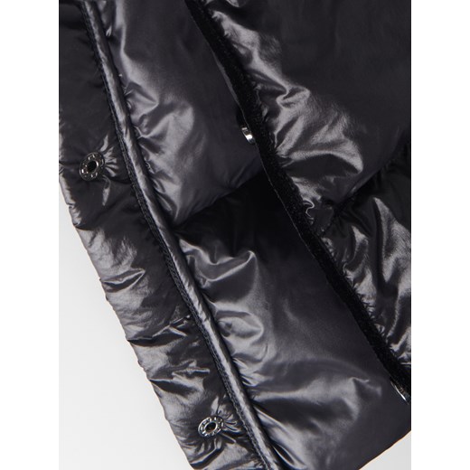 Reserved - Pikowany płaszcz - czarny Reserved M Reserved