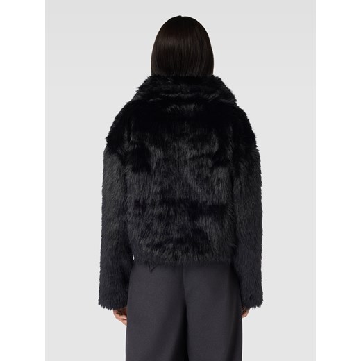 Futro damskie Gina Tricot czarne
