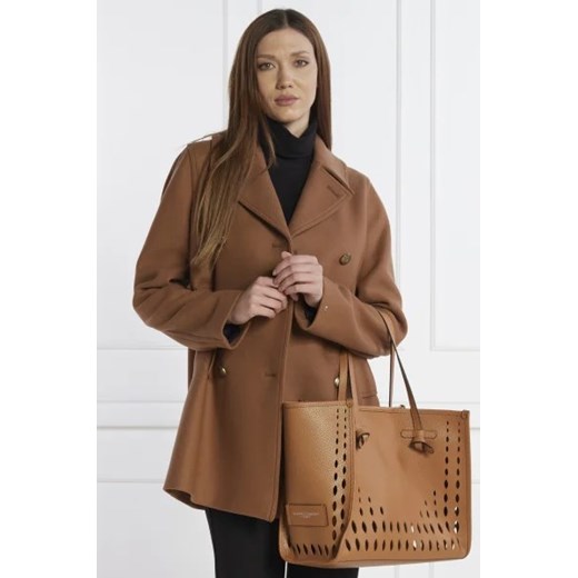 GIANNI CHIARINI Skórzana shopperka + saszetka Gianni Chiarini OS okazja Gomez Fashion Store
