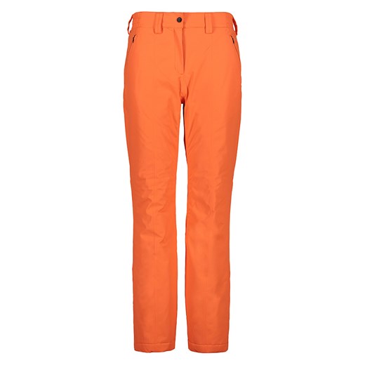 Spodnie damskie pomarańczowe CMP z tkaniny 