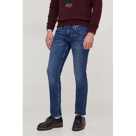 Pepe Jeans jeansy SLIM GYMDIGO JEANS męskie kolor granatowy PM207389CT6 ze sklepu ANSWEAR.com w kategorii Jeansy męskie - zdjęcie 166272292