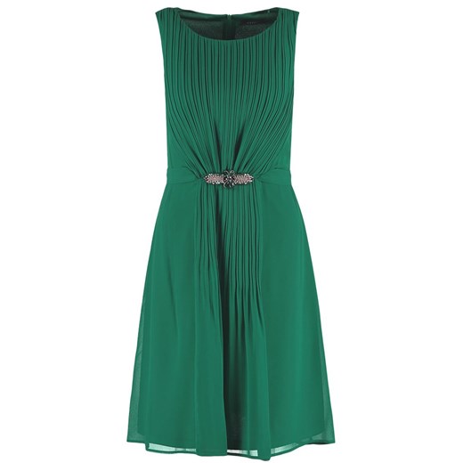 ESPRIT Collection Sukienka koktajlowa amazing green zalando niebieski abstrakcyjne wzory