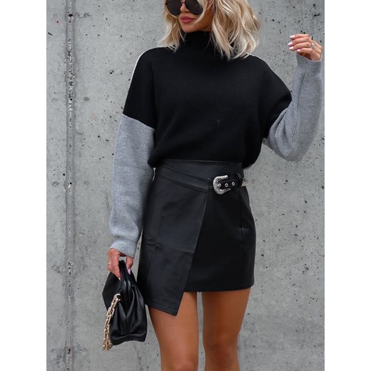 LA Angels Sweter w kolorze czarno-szarym ze sklepu Limango Polska w kategorii Swetry damskie - zdjęcie 166277900