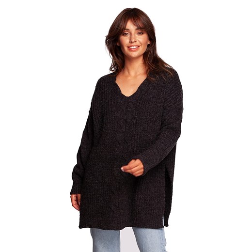 Be Wear Sweter w kolorze czarnym ze sklepu Limango Polska w kategorii Swetry damskie - zdjęcie 166278843