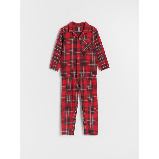 Reserved - Świąteczna piżama - czerwony Reserved 122/128 (6-8 lat) Reserved