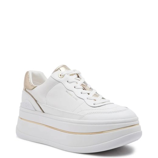 Buty sportowe damskie białe Michael Kors sneakersy z tworzywa sztucznego 