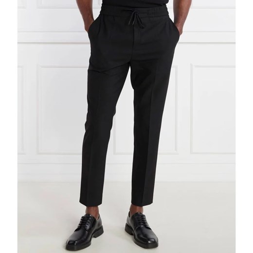 HUGO Wełniane spodnie Howard231X | Slim Fit 48 Gomez Fashion Store