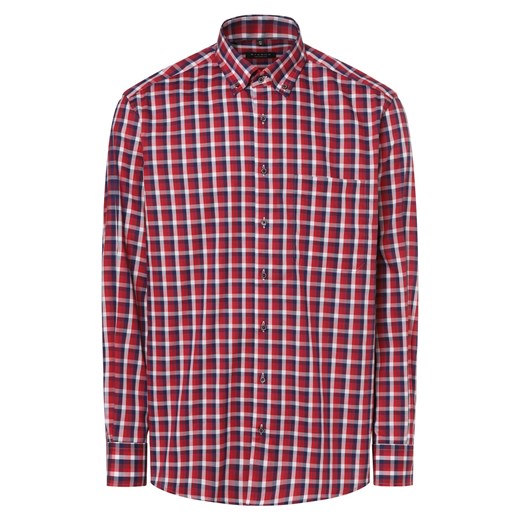 Eterna Comfort Fit Koszula męska Mężczyźni Comfort Fit Bawełna czerwony w kratkę 42 promocyjna cena vangraaf